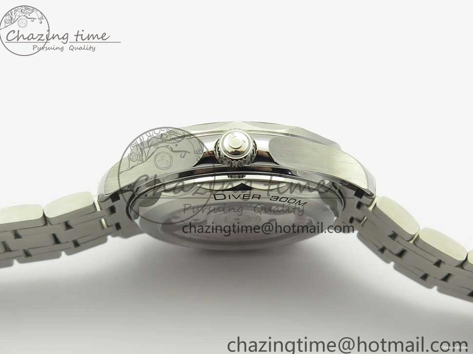 0419 ZeroBulk 2018 Seamaster Diver 300M OMF Best Edition Blue Ceramic Blue Dial on SS Bracelet A8800 (Black Balance Wheel) 7957